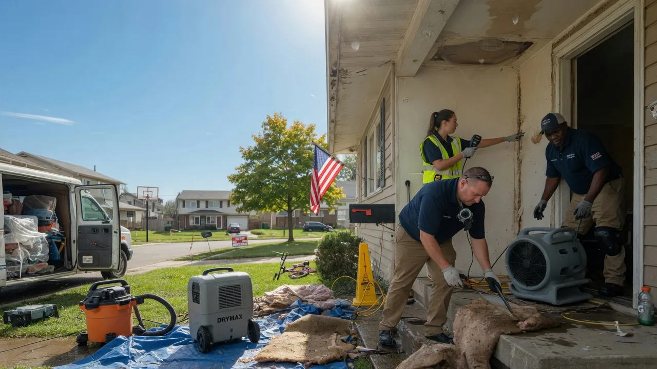 Water Damage Restoration in Hunnewell, MO near me
